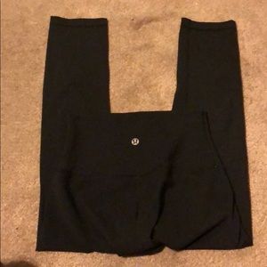 High waisted lululemon cropped leggings